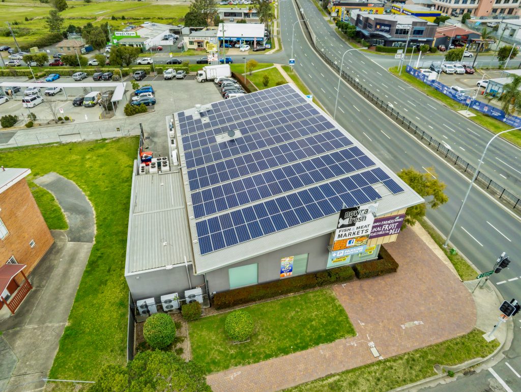 Nowra Fresh Fish and Meat Market Solar PV System by The Green Guys Group